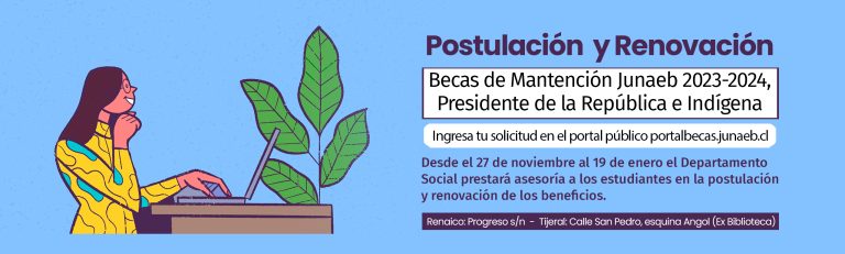 Junaeb inició el proceso de renovación y postulación a becas estudiantiles