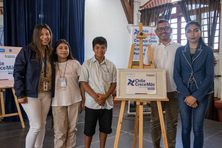 Los derechos de la niñez son protagonistas en el lanzamiento de OLN Renaico