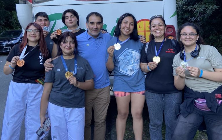 Jóvenes taekwondistas lograron 7 medallas en “Copa del Lago 2024”