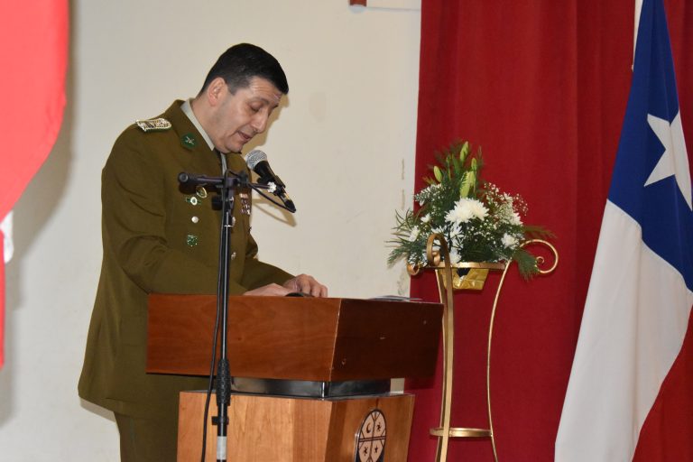Rendición de cuenta pública de la gestión 2023 de carabineros de la comuna