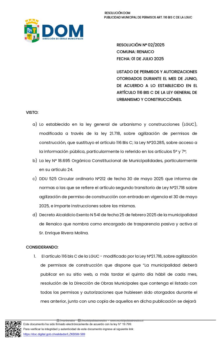 Resolución N°02/2025