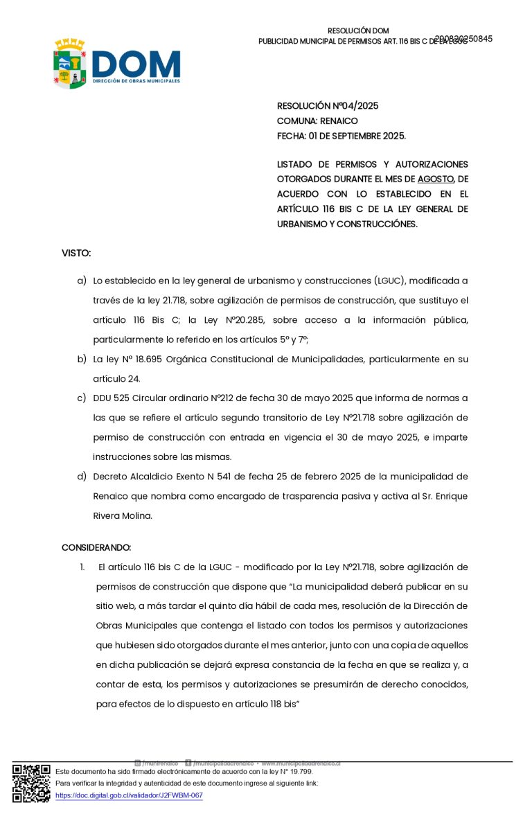 Resolución N°04/2025