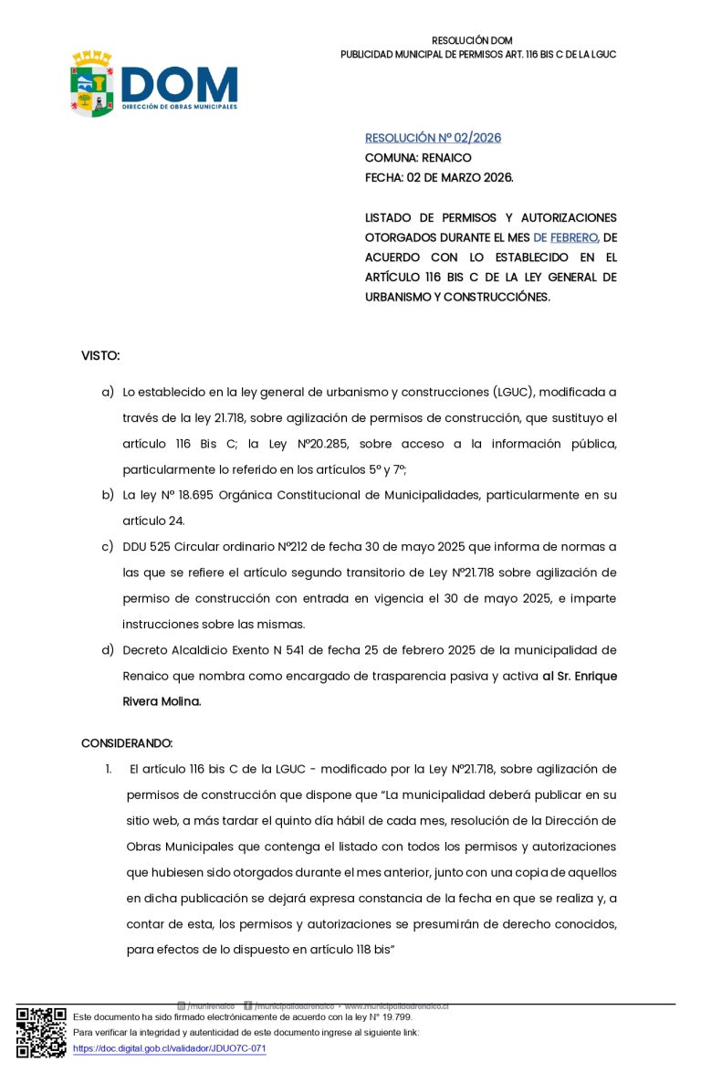 Resolución N°2/2026