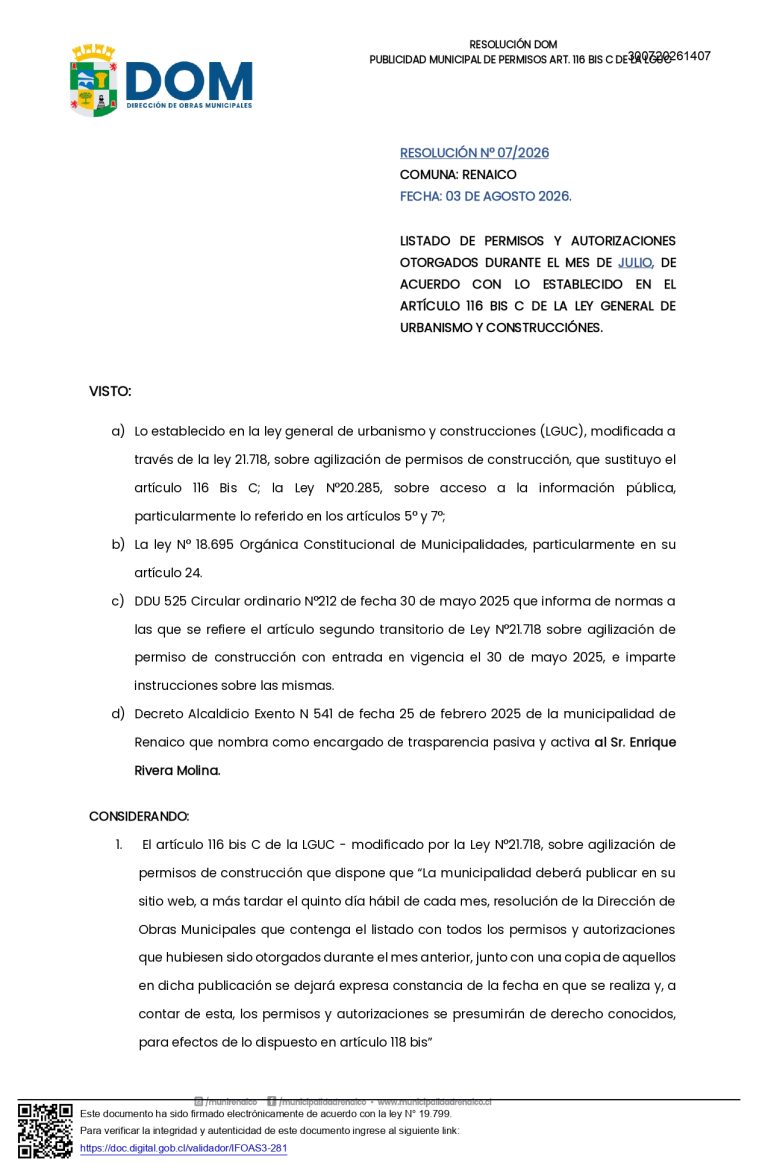 Resolución N°7/2026