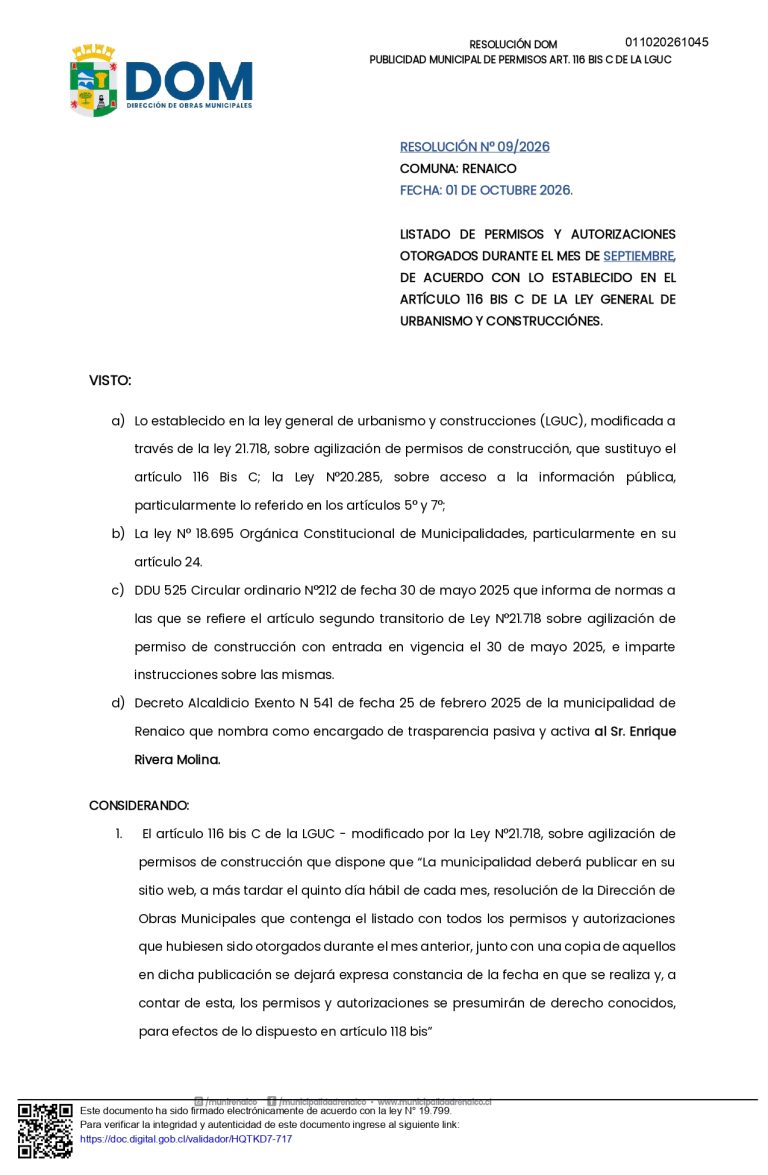 RESOLUCIÓN N°09/2026